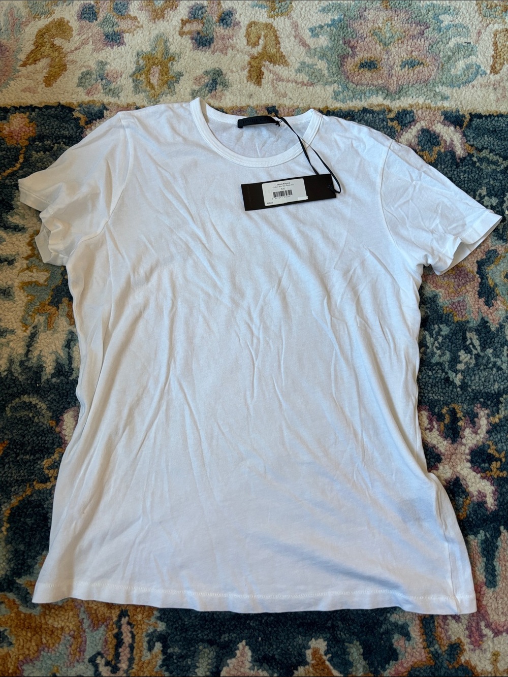 Jenni Kayne White Short Sleeve Crew Tee
